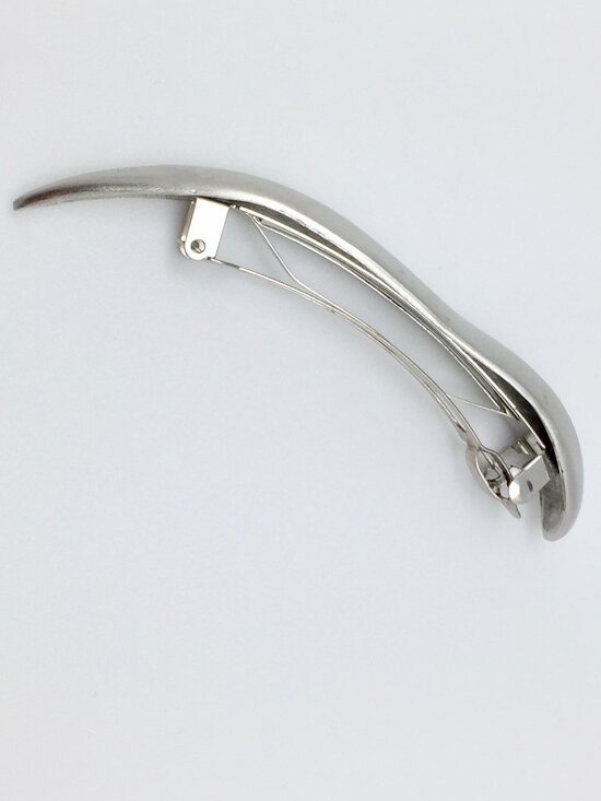 Colette Malouf objet d’arts Long silver Metal Hair Clip main image 3